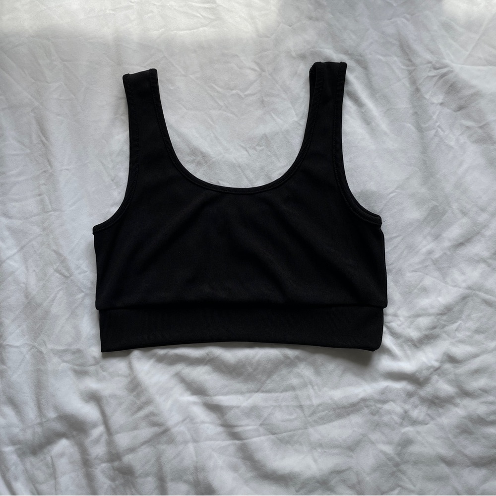 4th and Reckless Black Crop Top